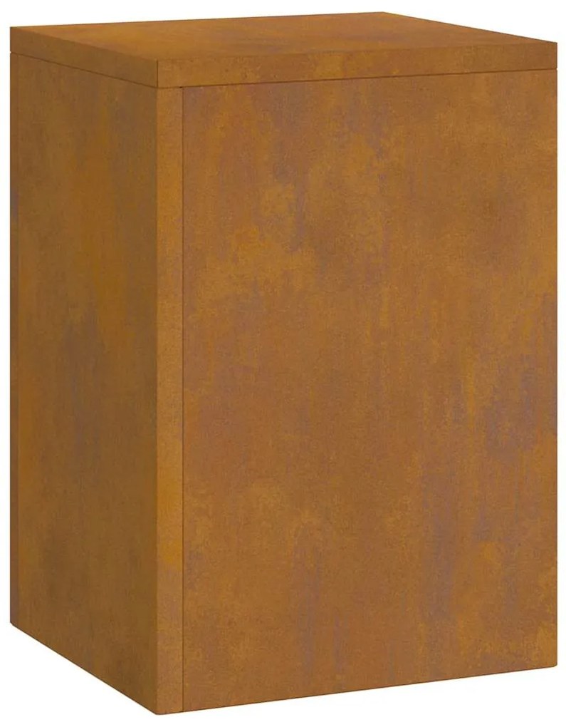 vidaXL Στήριξη φυτών 3 pcs Σκ rusty 24 x 24 x 75 εκ.
