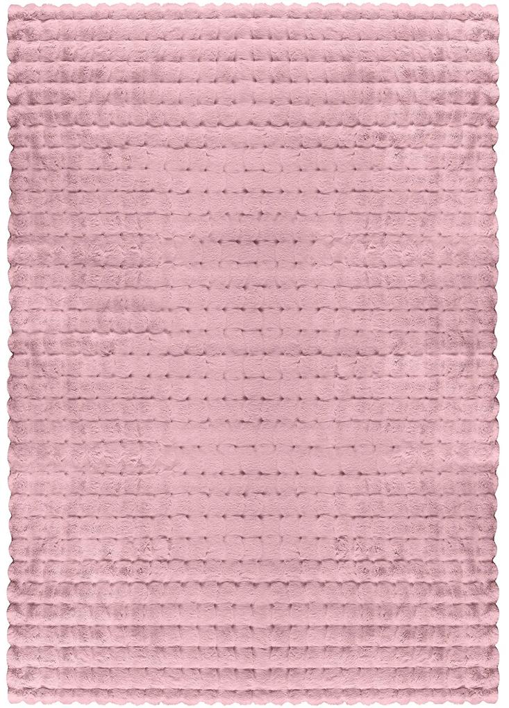 ΧΑΛΙ WHISPER PINK Ροζ Σετ Κρεβατοκάμαρας (70 x 140 (2) + 70 x 230 εκ.) MADI