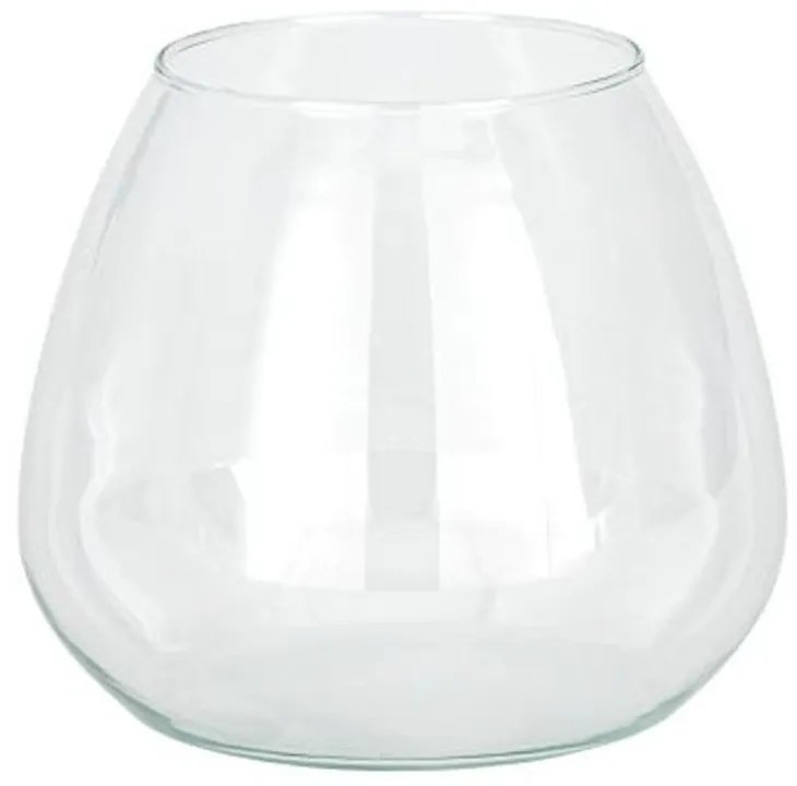 Βάζο Γυάλινο Delnite 421088 Φ16x15cm Clear Eglo Glass