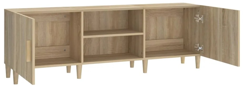 vidaXL Έπιπλο Τηλεόρασης Sonoma Δρυς 150x30x50 εκ. Επεξεργασμένο Ξύλο