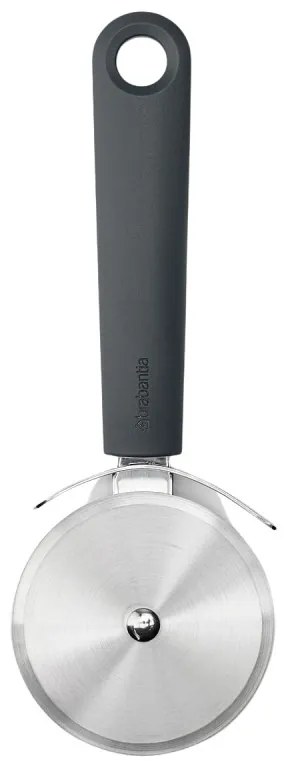 Brabantia Tasty+ 1008888 Μαχαίρι πίτσας, Κρεμάστρα, Δακτύλιος ανάρτησης, Σκληρυμένο ατσάλι, Σκούρο γκρι