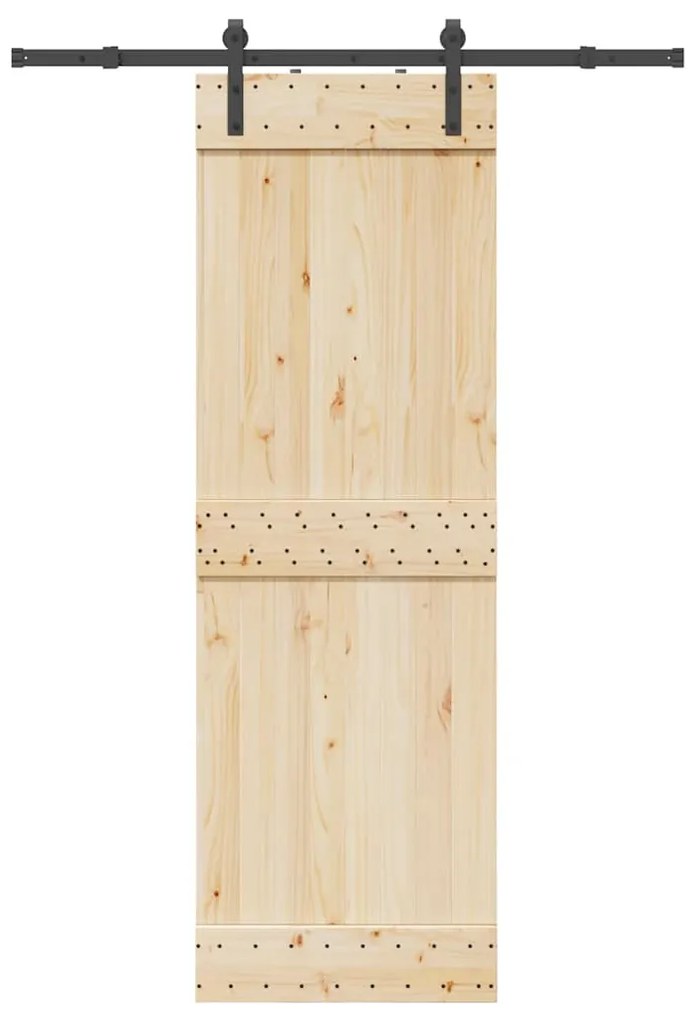 Μηχανισμός Συρόμενης Μεσόπορτας Μαύρος 152,5 εκ. Ατσάλινος