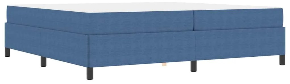 vidaXL Σκελετός Κρεβατιού Μπλε 200 x 200 cm Βελούδο