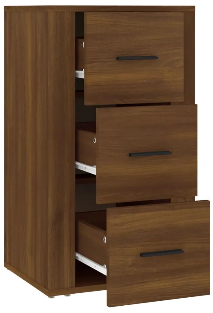 vidaXL Ντουλάπι Καφέ Δρυς 40 x 33 x 70 εκ. από Επεξεργασμένο Ξύλο