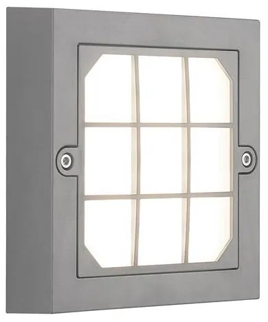 Απλίκα LED 3 CCT Εξωτερικού Χώρου Eurolamp Senario 145-52123 Dark Grey