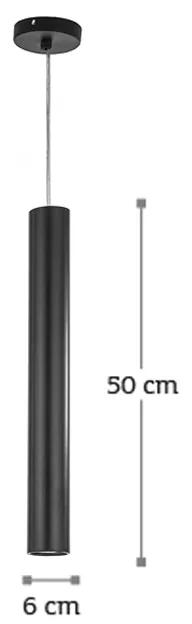 InLight Κρεμαστό φωτιστικό από μαύρο μέταλλο (4505-BL-ΚΡΕΜΑΣΤΟ)