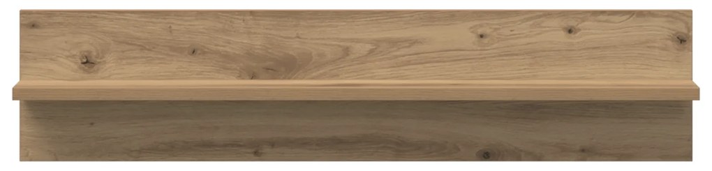 vidaXL Ράφια Τοίχου με ράφι 2 pcs artisan δρυς 80 x 11.5 x 18 εκ
