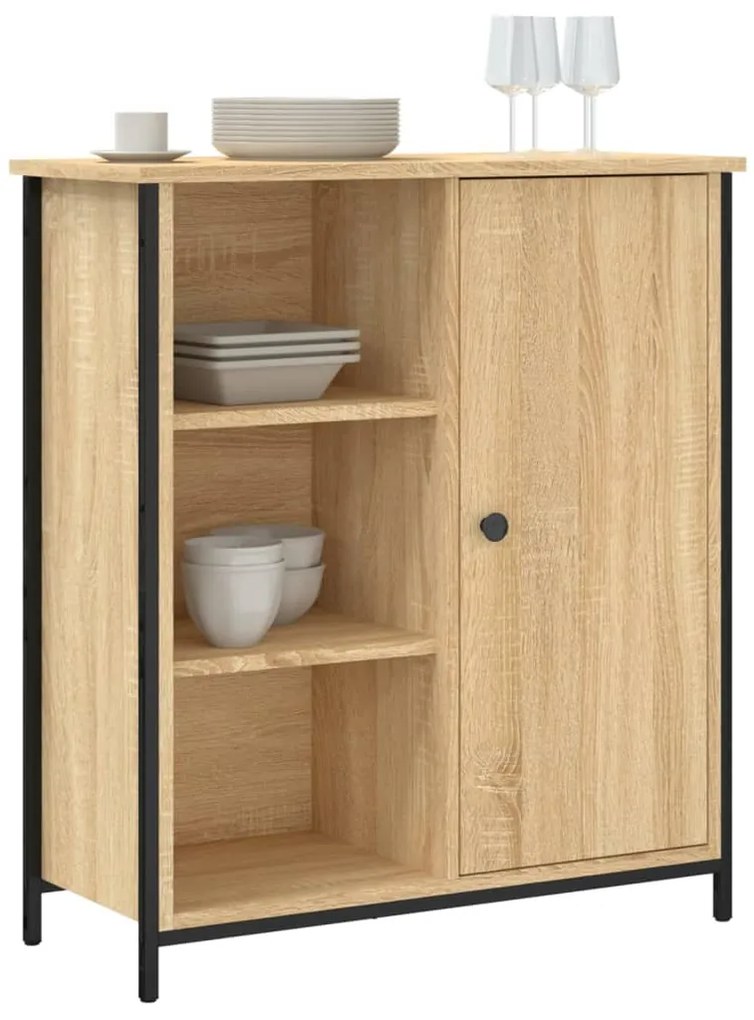 vidaXL Ντουλάπι Sonoma Δρυς 70x30x80 εκ. Επεξεργασμένο Ξύλο