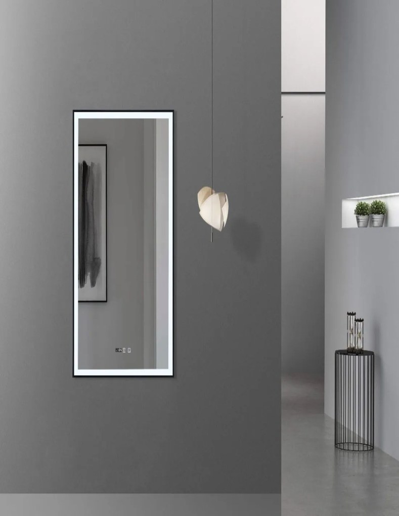 Sparke OPPTICLE Καθρέπτης LED Με Κορνίζα Αλουμινίου 70x120cm