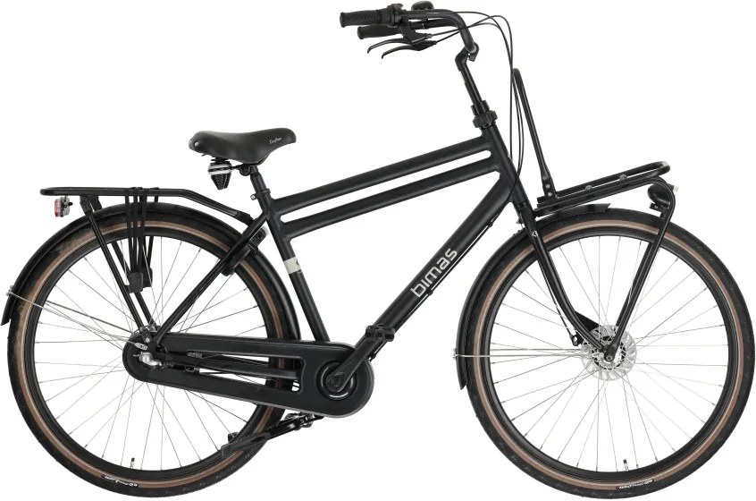 Transporter 3.3 28 Inch 50 cm Men 3SP Roller brakes Matte blackBimas