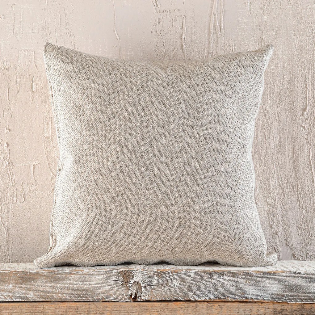 Διακοσμητική Μαξιλαροθήκη (40x40) Rythmos Bosphore Beige