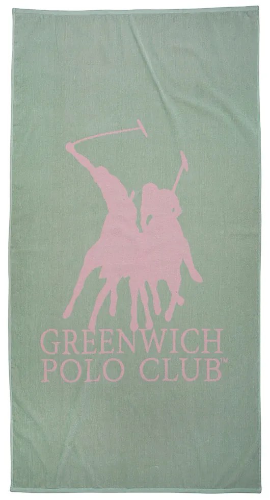 3850 ΠΕΤΣΕΤΑ ΘΑΛΑΣΣΗΣ 90Χ170 GREENWICH POLO CLUB ΜΕΝΤΑ-ΡΟΖ