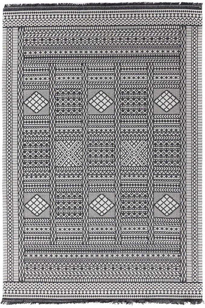 Χαλί Casa Cotton 22094 Black Royal Carpet 127X190cm