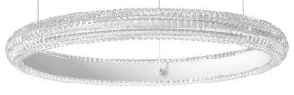 Κρεμαστό Φωτιστικό Οροφής LED 25W Λευκό Φ40cm Miracle 325804 Ideal Lux 325804