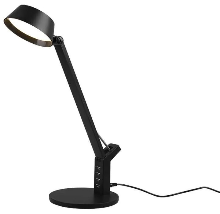 Φωτιστικό Επιτραπέζιο Ava 523090132 5W Led 17,1x30,5x40,4cm Black Mat Trio Lighting Plastic