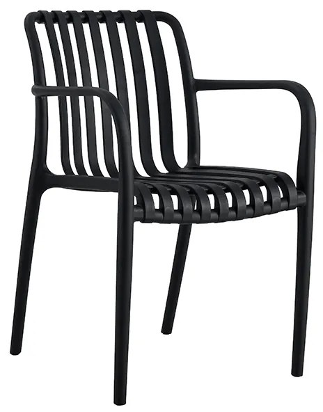 PARMA BLACK ΠΟΛΥΘΡΟΝΑ ΠΟΛ/ΝΙΟΥ - (56X56X81εκ.), Χρώμα: BLACK - ZITA PLUS