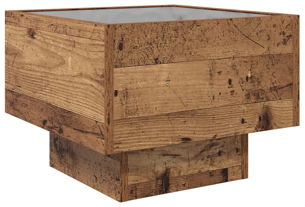 vidaXL Ντουλάπι αποθήκευσης Παλιό ξύλο 40 x 40 x 30 cm
