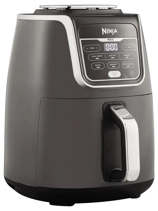 Φριτέζα ζεστού αέρα Ninja AF160EU, 2470W, 5,2 l, 6 προγράμματα, Max Crisp, Γκρι