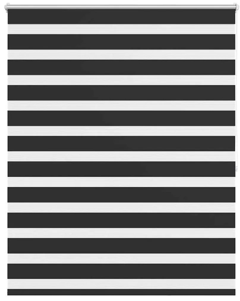 vidaXL Ρόλερ Zebra Μαύρο 120 x 175cm