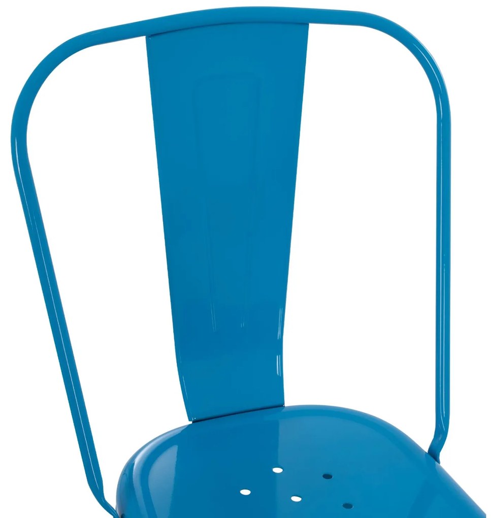 Καρέκλα Μεταλλική Melita-Pro Μπλε 44x47x84,5Υ εκ. 44x47x84.5 εκ.