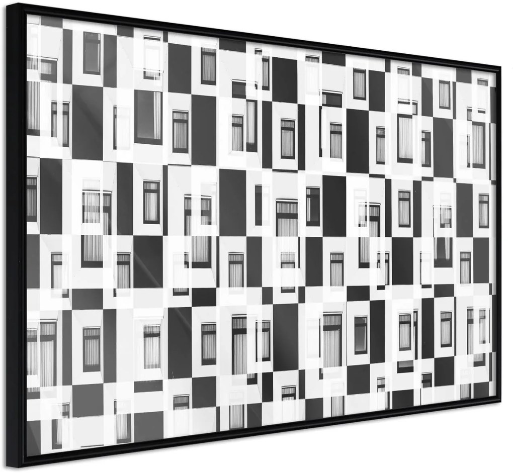 Αφίσα - Modern Public Housing - 30x20 - Μαύρο - Χωρίς πασπαρτού