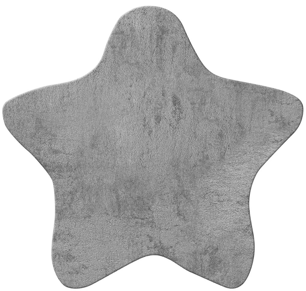 Παδικό Χαλί FEATHERY GREY STAR 160 x 160 εκ.