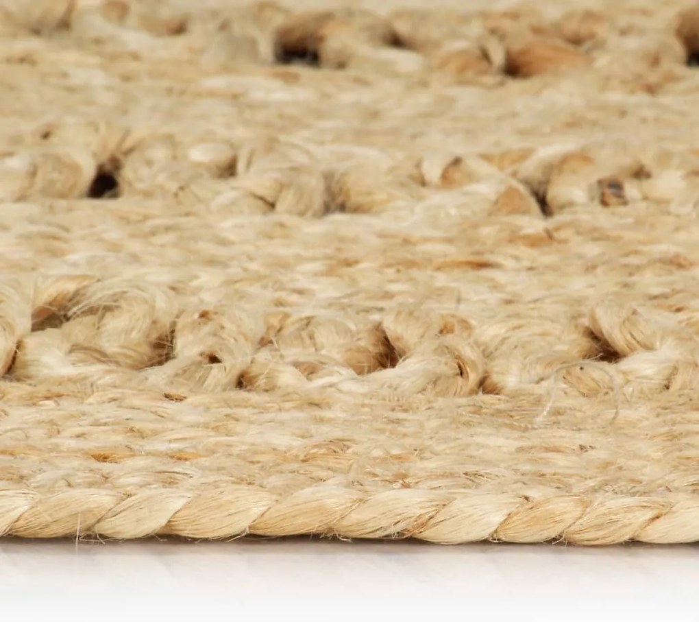 vidaXL Χαλί Χειροποίητο Πλεκτό 120 εκ. από Γιούτα