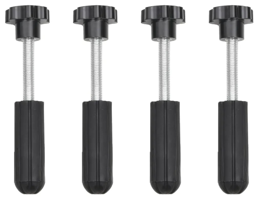 vidaXL Σανίδες Πρόσφυσης 2 τεμ. Μαύρες 106 x 30,5 x 7 εκ. από Νάιλον