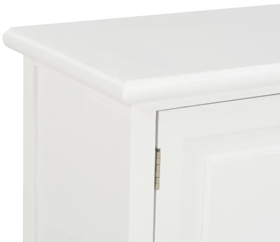 vidaXL Έπιπλο Τηλεόρασης Λευκό 90 x 30 x 40 εκ. Ξύλινο