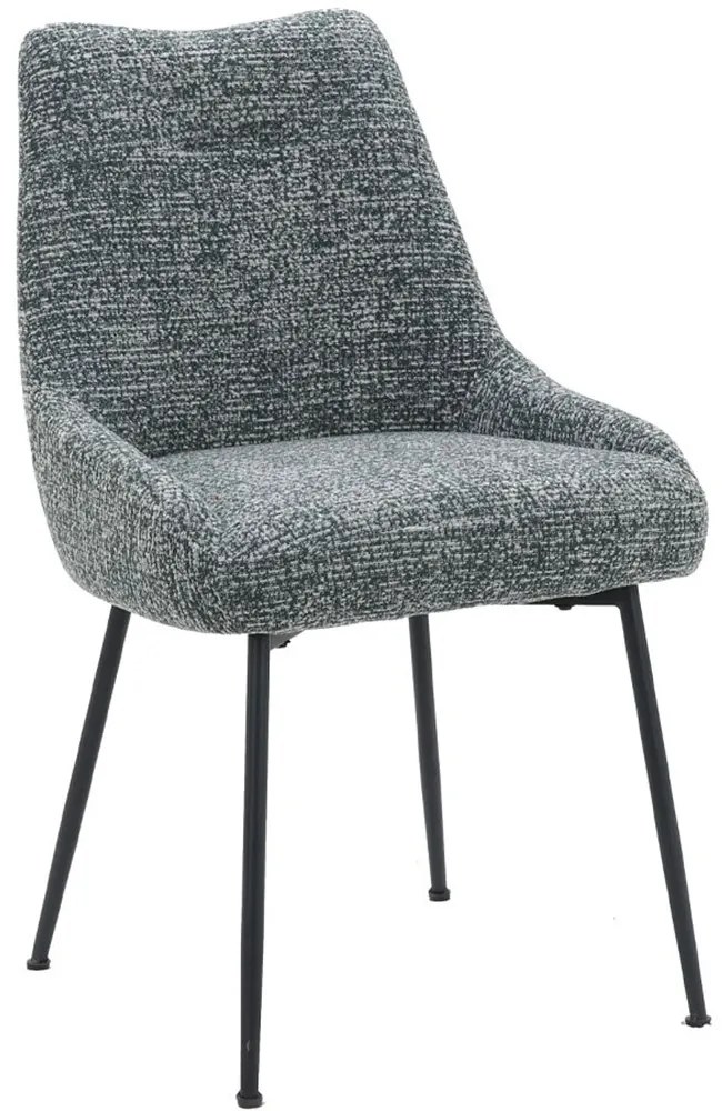 Καρέκλα Don 03-1160 52x57x86.5cm Light Green-Black