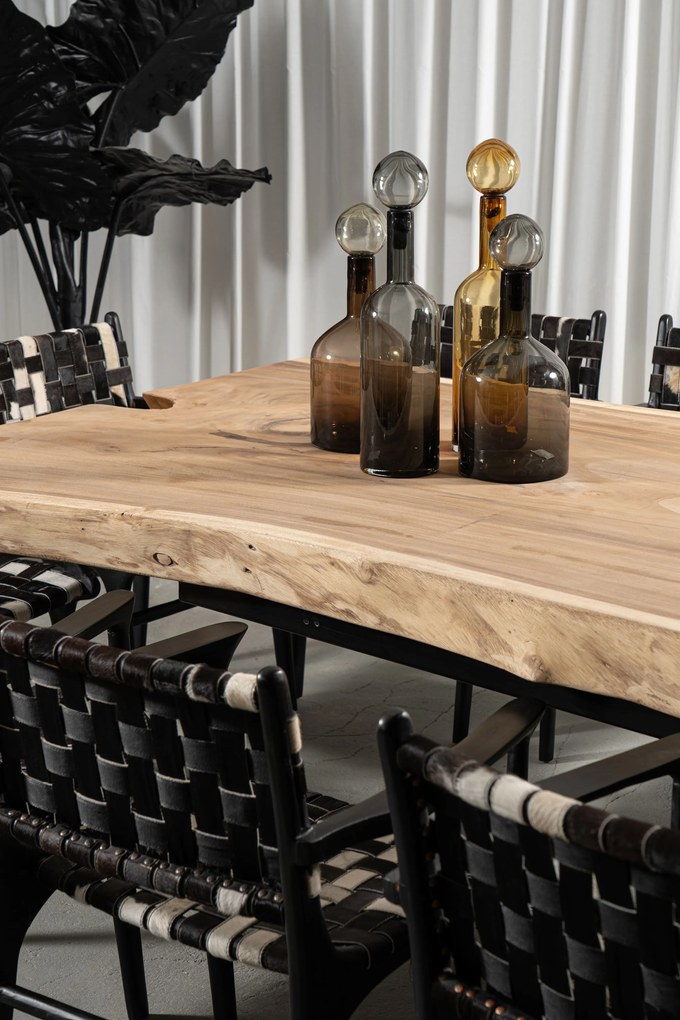 Double Dining Table S Line 4m X 1.35m ενιαίο μασίφ S2332-00N3