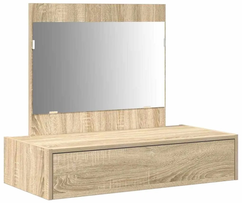 vidaXL Τραπέζι περιποίησης Καφέ 83 x 40 x 70 εκ Επεξεργασμένο ξύλο