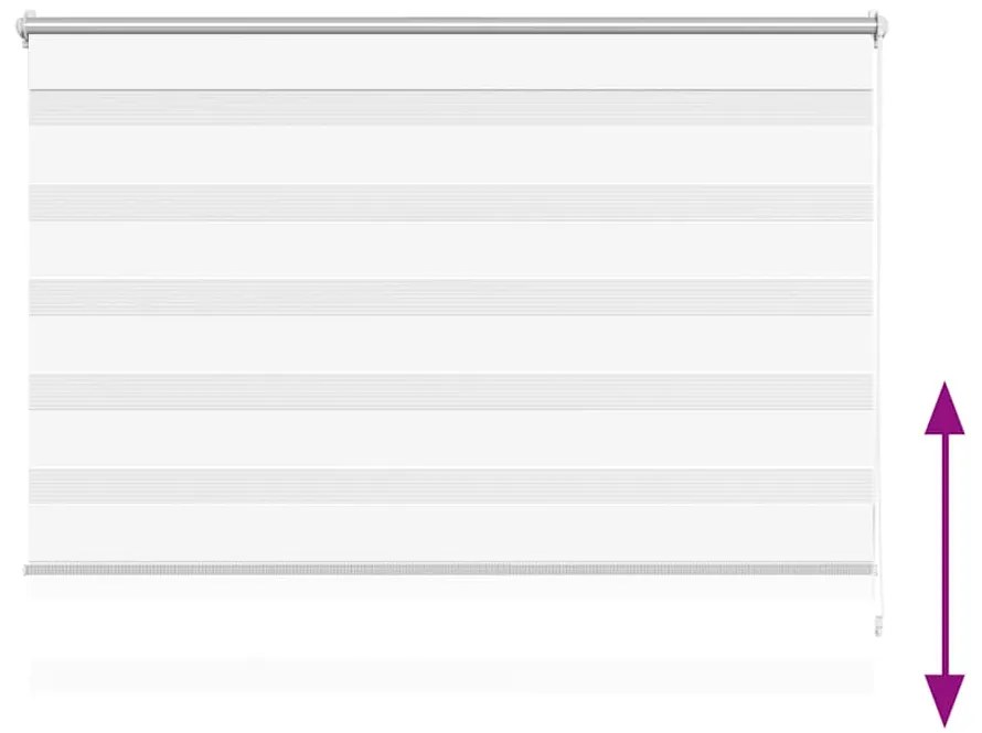 Ρόλερ Zebra Λευκό 140 x 175 cm
