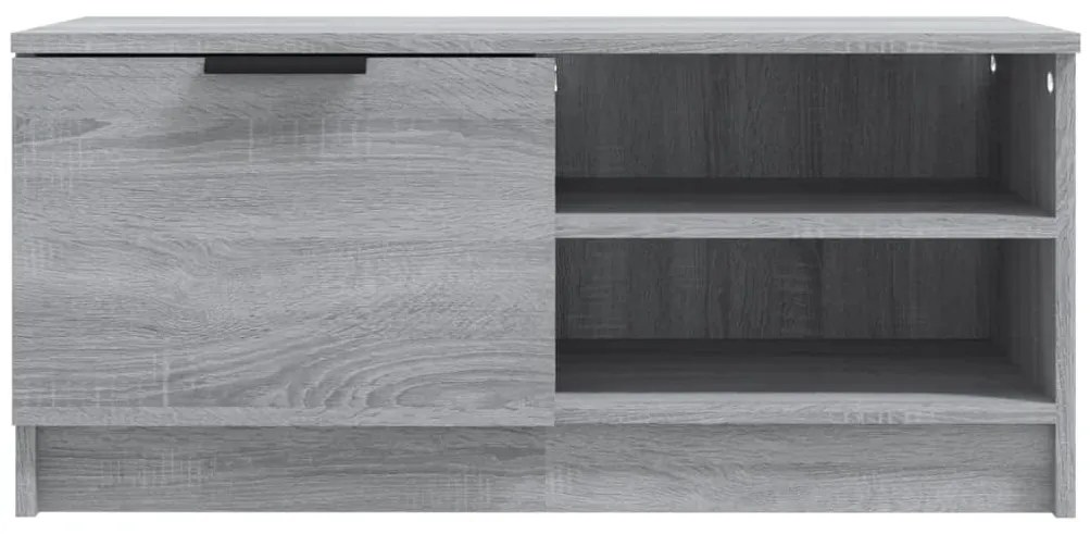 vidaXL Έπιπλο Τηλεόρασης Γκρι Sonoma 80x35x36,5 εκ. Επεξεργασμένο Ξύλο