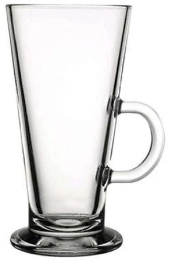 Ποτήρι Καφέ Colombian SP55153K6 360ml Γυάλινο Clear Espiel Glass