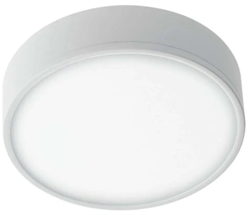Πάνελ Klio LED-KLIO-R21C 36W Led 3600lm 3000K 21,2x5cm White Intec Στρόγγυλο Aluminium