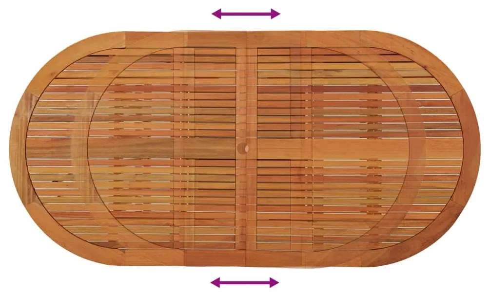 ΤΡΑΠΕΖΙ ΚΗΠΟΥ 200 X 100 X 75 ΕΚ. ΑΠΟ ΜΑΣΙΦ ΞΥΛΟ ΕΥΚΑΛΥΠΤΟΥ 316072