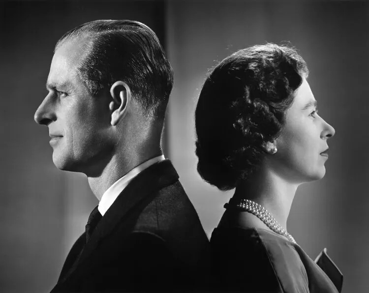 Φωτογραφία Queen Elizabeth II And Prince Philip Portrait, Michael Ochs Archives