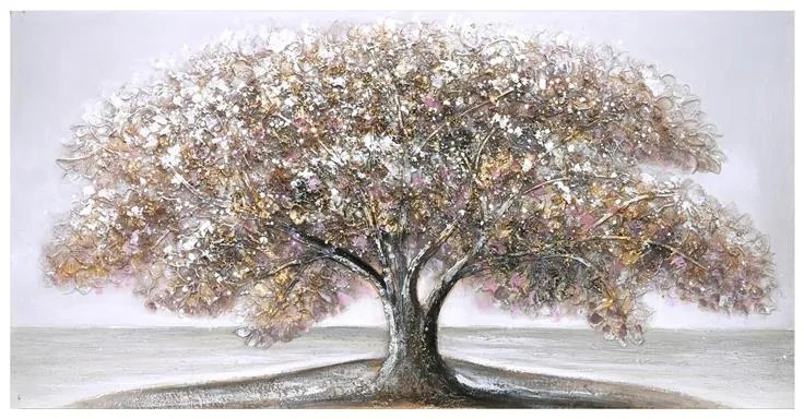 Πίνακας σε καμβά Forestree II Inart 120x3x60εκ 120x3x60 εκ.