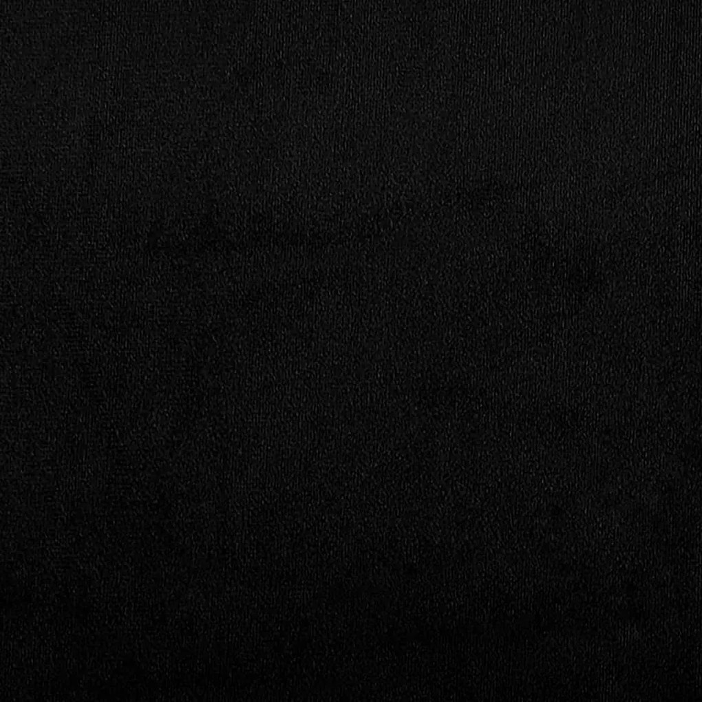 vidaXL Υποπόδιο Μαύρο 70 x 55 x 41 εκ. από Ύφασμα Μικροϊνών