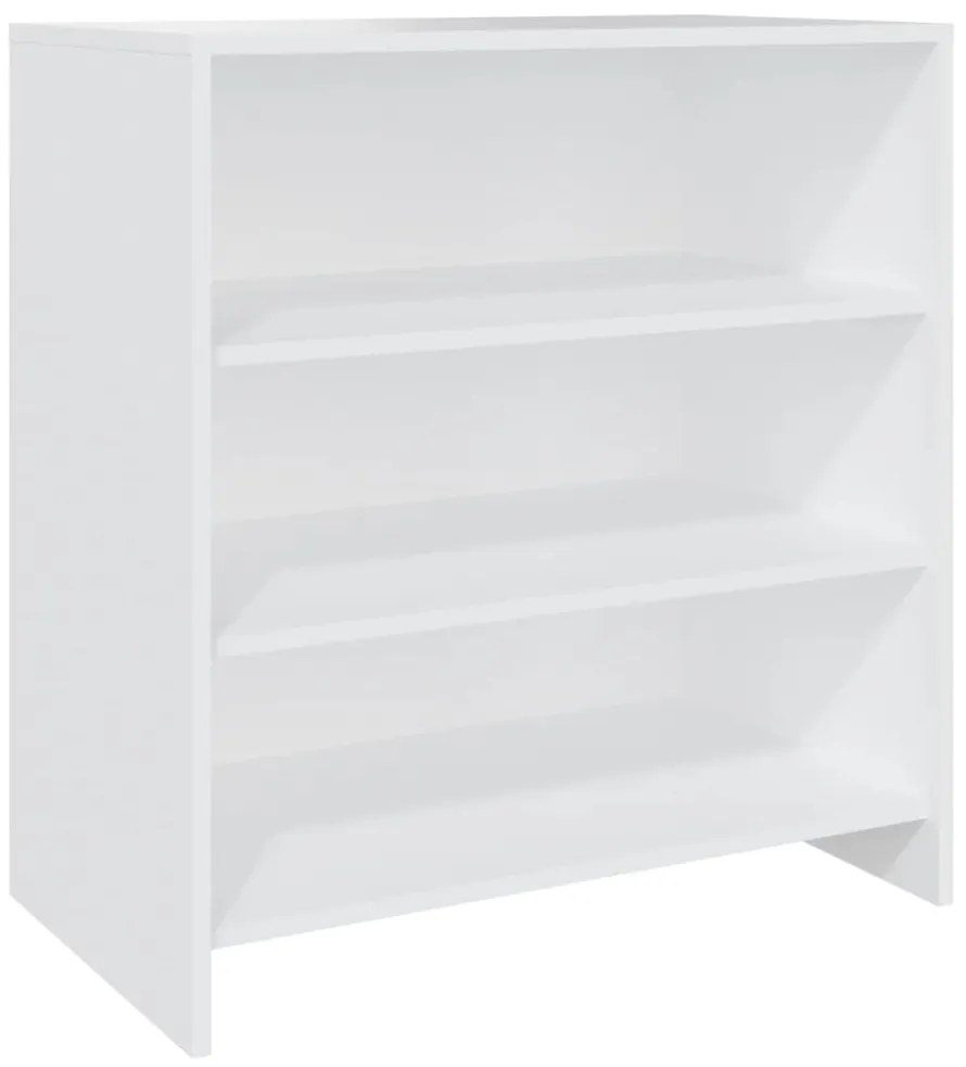 vidaXL Μπουφές Λευκός 70 x 40,5 x 75 εκ. από Μοριοσανίδα