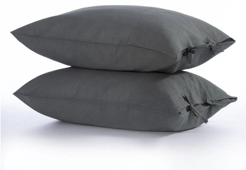 Μαξιλαροθήκες Cotton-Linen (Σετ 2τμχ) Green Nef-Nef 52X72 Cotton-Linen