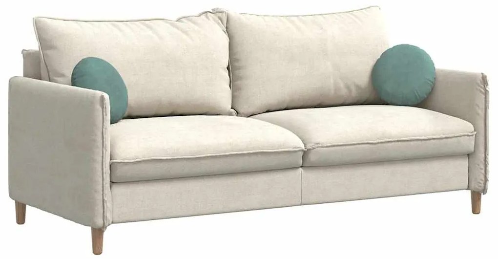 vidaXL Μαξιλάρια καθισμάτων 2 pcs Θαλασσί Ø 40 x 13 εκ. Βελούδο