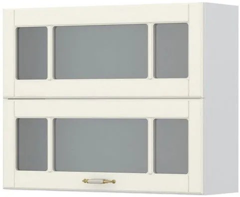 Ντουλάπι κρεμαστό Toscana V7-90-2KSP με βιτρίνα