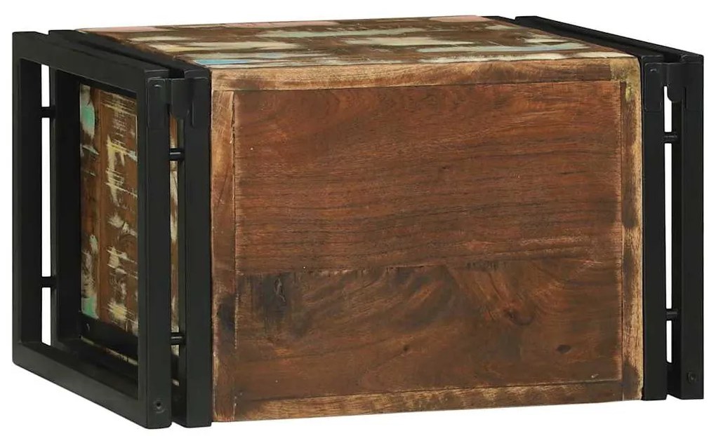 vidaXL Ράφι Κρασιού 46x35x27.5 εκ. Ανακυκλωμένο Ξύλο