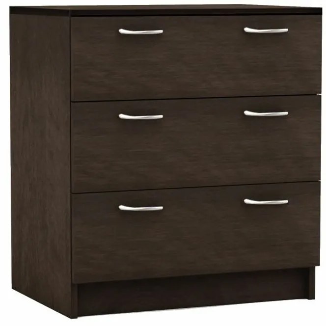 Σιφονιέρα Mesa B105, Wenge, Με συρτάρια, Αριθμός συρταριών: 3, 68x68x40cm | Epipla1.gr