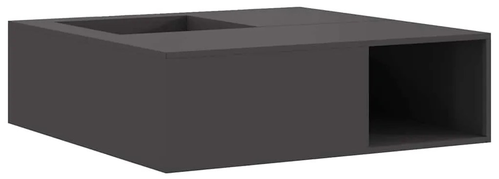 vidaXL Φωτιά Μαύρο 100 x 100 x 30 cm Κρύα έλαση από χάλυβα