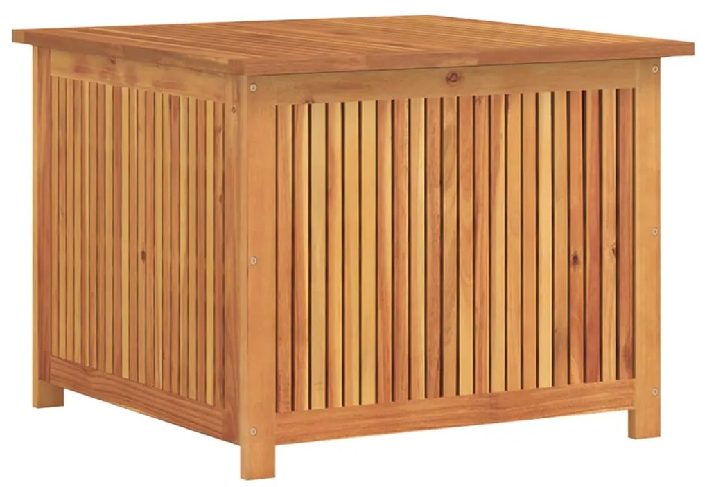 vidaXL Μπαούλο Αποθήκευσης Κήπου 75x75x58 κ. από Μασίφ Ξύλο Ακακίας