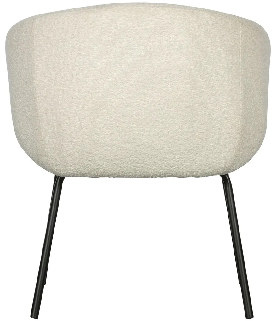 Chair DE EEKHOORN Noelle dining chair boucle off white 373353-O-0090