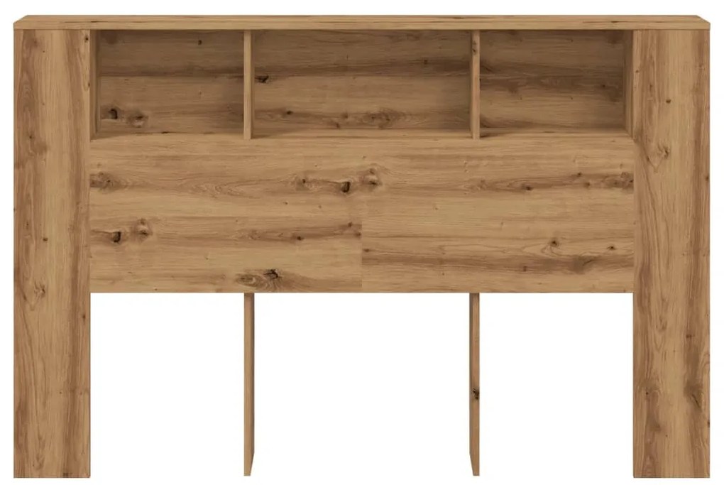 vidaXL Ντουλάπι κεφαλάρι Artisan Oak Κατασκευασμένο ξύλο